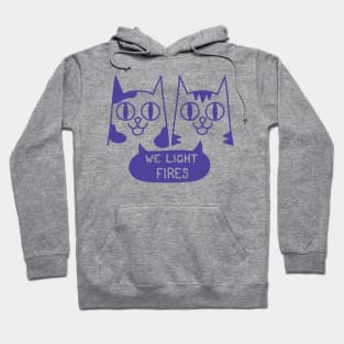 Fire kitties Hoodie